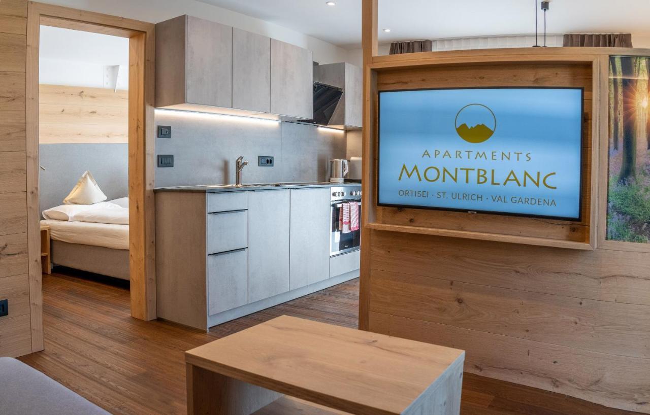 Apartments Montblanc Seceda Ortisei Ngoại thất bức ảnh
